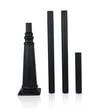 11ft Solar Light Pole - Premium Steel Light Pole - Torin Series Light Pole for Solar Post-Top Lights