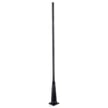 11ft Solar Light Pole - Premium Steel Light Pole - Torin Series Light Pole for Solar Post-Top Lights