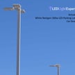 300W NextGen IV Series - LED Parking Lot Light | 277-480V, Shoebox with Photocell, 45,000 Lumen, Color Selectable 30K/40K/50K, Arm Mount, White