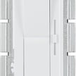 Vasi Series - 0-10V Dimmer Switch | 0-10V Switch, 3 Way Compatible, Large On/Off Button, White Housing