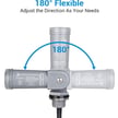 Photocell for Tengara Series Transformer - 120VAC Photocell - Light Sensor Switch - Swivel Mount - 3 Pin Connector 