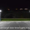 120W Everan II Series - Solar LED Street Light | With Motion Sensor, 20,400 Lumens, Commercial Grade, 5000K, Gray
