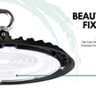 100W Acoria II Series - LED Shop Light | With Plug, 11,500 Lumens, LED High Bay UFO, 5000K, Hetria Lighting