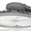120-277V - 500 Watt - Volantis Series - High Mast LED Lights - 80,000 Lumen LED Roadway Lights - 5000K Natural White  - 60 degree  - Wattage Adjustable - Silver Housing
