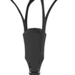 150W Mirada Series - LED Post Top Light | TAA & BAA, Area Light with Photocell, 20,000 Lumens, 5000K, Slip Fit Mount, Black