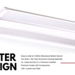 220W Orion IV Series - LED Linear High Bay Light | 30,000 Lumens, Wattage & Color Selectable 40K/50K, Matte Lens