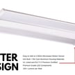 300W Orion IV Series - LED Linear High Bay Light | 42,000 Lumens, Wattage & Color Selectable 40K/50K, Matte Lens