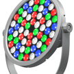 150 Watt LED Spot Light - RGBW - 15,000 Lumen - 3 Degree Beam Angle - Flood Mount - Without photocell 