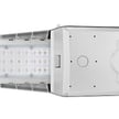 TAA Approved - 150W - LED Street Light | 5000K, Gray, With Photocell