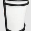 15 Watt - LED Round Double Ring Sconce Wall Light - Cylinder Light - Color Selectable 30K/40K/50K - Black