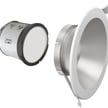 Wattage Selectable - 20 Watt - LED Down Light - CCT Selectable 30K/35K/40K Directly on Fixture - Replaces Recessed Can Light - Select From 6 or 8 Inch Trim