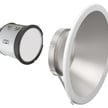 Wattage Selectable - 20 Watt - LED Down Light - CCT Selectable 30K/35K/40K Directly on Fixture - Replaces Recessed Can Light - Select From 6 or 8 Inch Trim