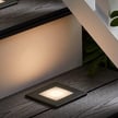 8 Pack-2W Stella Terra Series - LED Deck Light | Square Design, 2700K, 12-15V DC Low Voltage, Bronze