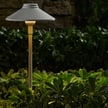 4 Pack-2W Stella Halo Series - LED Landscape Path Light | 2700K, 12-15V DC Low Voltage, Silver