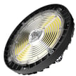 240W - LED UFO High Bay Light | 33,600 Lumens, Color Selectable 30K/40K/50K, DLC Premium 5.1, Black