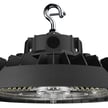 240W - LED UFO High Bay Light | 33,600 Lumens, Color Selectable 30K/40K/50K, DLC Premium 5.1, Black