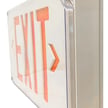 LED Emergency Exit Sign - Red - 2 Watts - Battery Backup Included - Wet Location - Fire Resistant - 5000K - 90 Min Battery Life