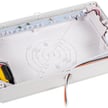 LED Emergency Exit Sign - Red - 2 Watts - Battery Backup Included - Wet Location - Fire Resistant - 5000K - 90 Min Battery Life