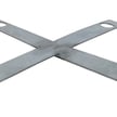 Round Steel Light Pole Cross Screw Positioning Plate 30FT