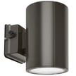 38W - LED Wall Sconce | Sconce Wall with Photocell, Cylinder, Wattage Selectable, Color Selectable 30K/40K/50K, Bronze