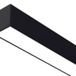 50 Watt - 4 Foot LED Strip Light - Up/Down Adjustable - 6500 Lumens - Color Selectable 35K/40K/50K - Wattage Selectable - Black - With Canopy Mount