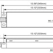 8W - Emergency LED Driver - Battery Backup 90 minutes - Ideal for Panel Lights