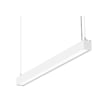 60W - 4 Foot Downlight LED Strip Light - 7,200 Lumens - Color Selectable 35K/40K/50K - Wattage Selectable - Black 
