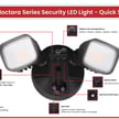 25W Noctara II Series - LED Security Light | With Photocell + Motion Sensor, 2,250 Lumens, Dark Brown