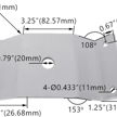 Wrap Around Mount for Wood and Concrete Poles 10