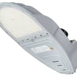 15,100 Lumen Outdoor Wall Light - Barn Style 100 watts - With Photocell - 5000K - Gray 