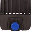 150W - LED Parking Lot Light | 21,800 Lumens, Shoebox, Color Selectable 30K/40K50K, With Wall Mount, Bronze
