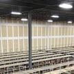 150 Watt Linear High Bay - 152 Lumens to Watt - 5000K - 22,800 Lumen Aisle Light - Black - Without Motion Sensor