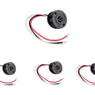 Photocell Receptacle - 4 Pack - 3 Prong Twist Style Dusk to Dawn Sensor Receptacle