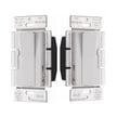 Vasi Series - 0-10V Dimmer Switch | Pack of 2, 3 Way Compatible, Large On/Off Button, White Housing