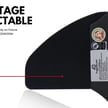 40W Rotate IV Series - LED Wall Pack | 5,800 Lumen, Color Selectable 30K/40K/50K, Rotating Panels, DLC Premium 5.1, Black