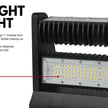 80W Rotate IV Series - LED Wall Pack | 11,400 Lumen, Color Selectable 30K/40K/50K, Rotating Panels, DLC Premium 5.1, Brown