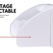 40W Rotate IV Series - LED Wall Pack | 5,700 Lumens, Color Selectable 30K/4000K/50K, Rotating Panels, DLC Premium 5.1, White