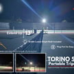 250W Torino Series - LED Sports Light | Portable Tripod Sports Lighting, 30,000 Lumens, 5000K, Extendable to 12.4' High
