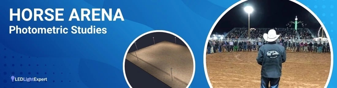 Horse Arena Photometric Studies Examples