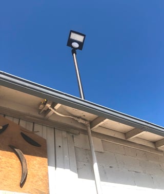 Motion sensor lights guide