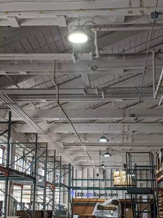 Warehouse LED lighting case study