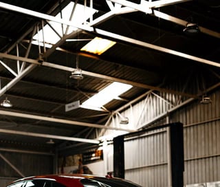 Warehouse Lights Coverage Area