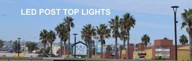 LED Post Top Lights