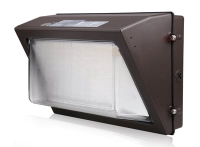 80W Durado IV CS Series LED wall pack with photocell and motion sensor