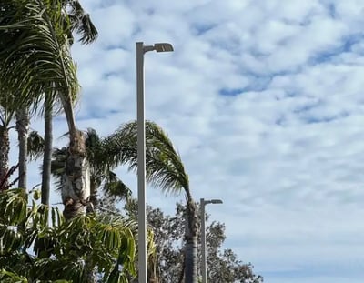LED parking lot lights improves the safety and security of parking lots