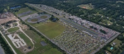 Race track lighting case study - drag strips