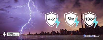 Importance of surge protection for LED lighting