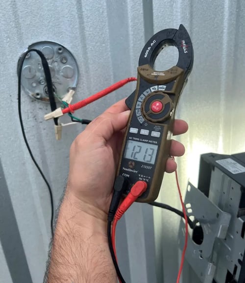 Testing LED lights with a multimeter