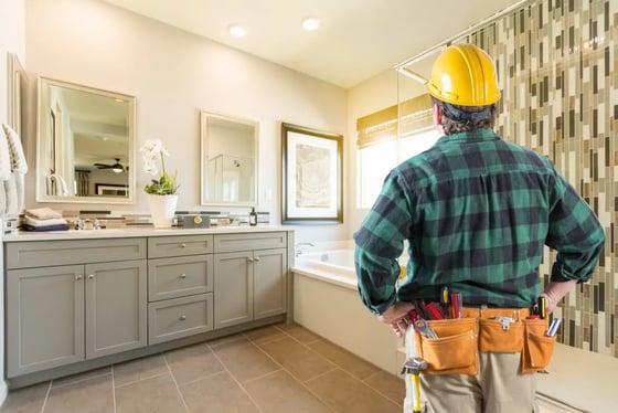 Lighting contractors installing Title 24 compliant fixtures in California