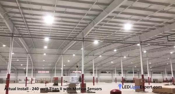 LED Shop Lights Installation